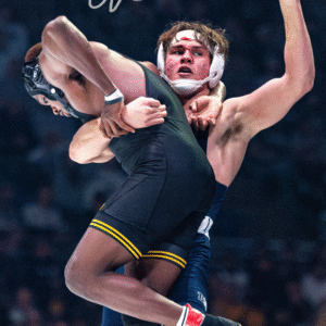 Tyler Kasak Autographed 11x17 Poster – Penn State vs. Iowa (Jan. 31, 2025)